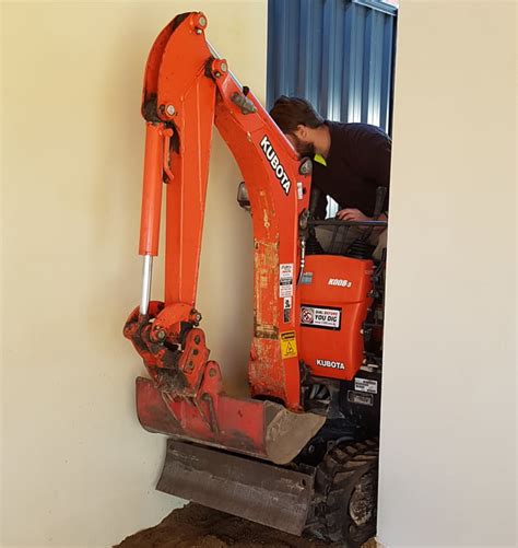 mini excavator hire perth metro|kanga mini loader hire.